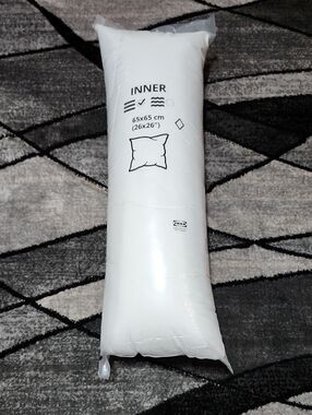IKEA INNER POLYESTER FIBER CUSHION INSERT PILLOW 26"X26"